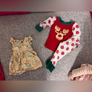 lot of boutique ruffle clothes 3m-18m